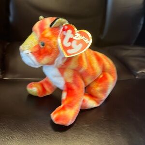 Tiger beanie baby